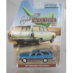 Greenlight 1:64 Oldsmobile Vista Cruiser 1972 viking blue
